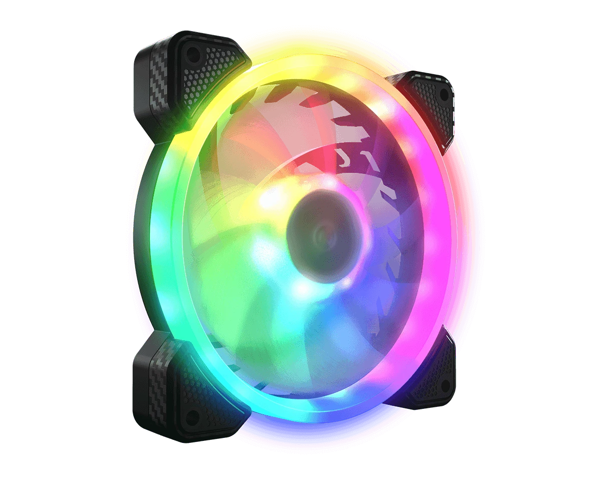 Cougar Vortex VX 120 ARGB ventiliatorius su šviečiančiu LED žiedu