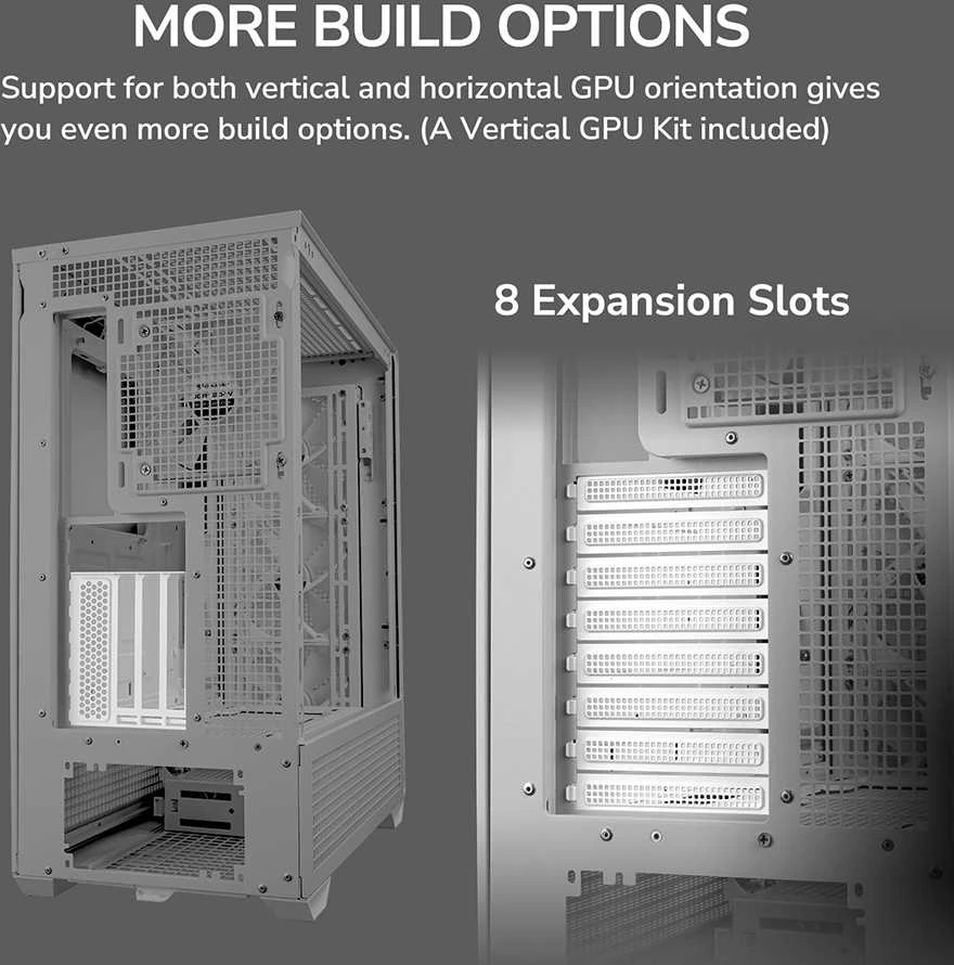 COUGAR MX600 kompiuterio korpusas, „Full Tower“, „Baltas“