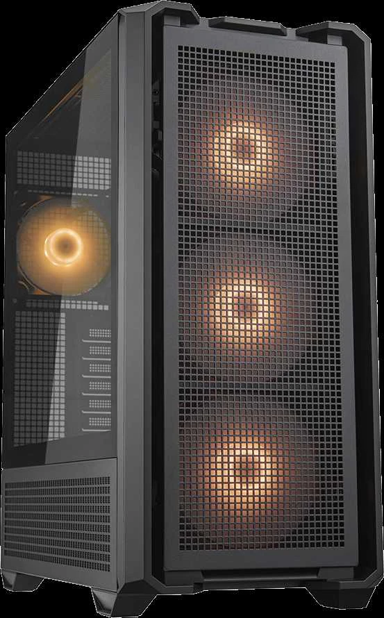 COUGAR MX600 kompiuterio korpusas, „Full Tower“, Juodas