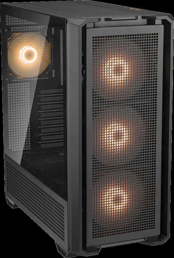 COUGAR MX600 kompiuterio korpusas, „Full Tower“, Juodas