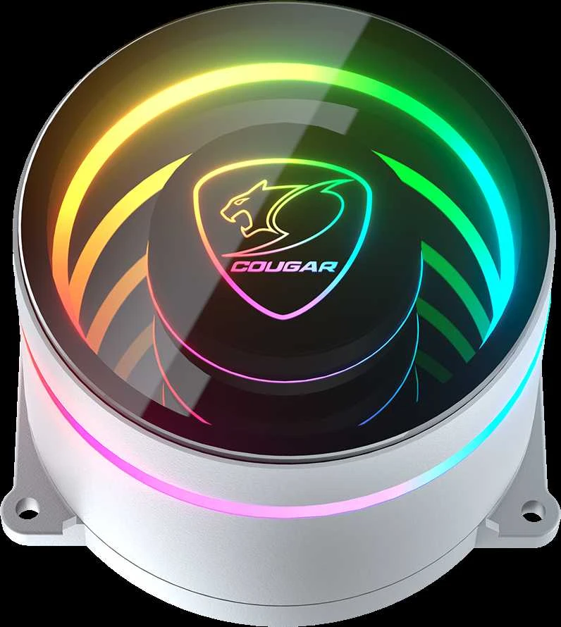 COUGAR Poseidon Elite ARGB 360 AiO Liquid Cooler, Baltas