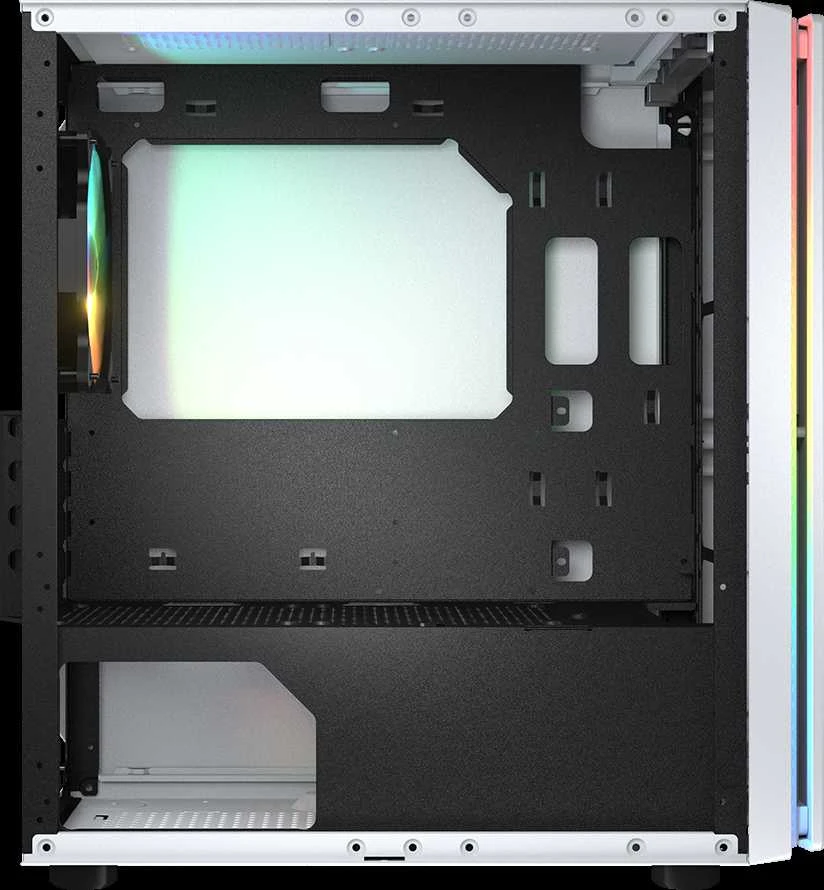 COUGAR PURITY RGB PC Dėklas, Mini bokštas, Baltas