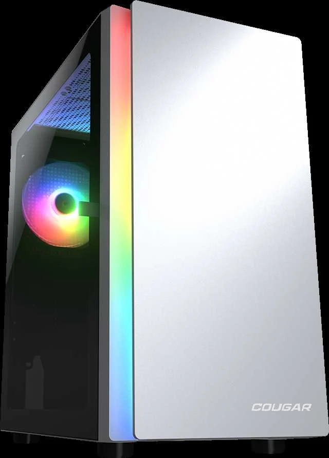 COUGAR PURITY RGB PC Dėklas, Mini bokštas, Baltas