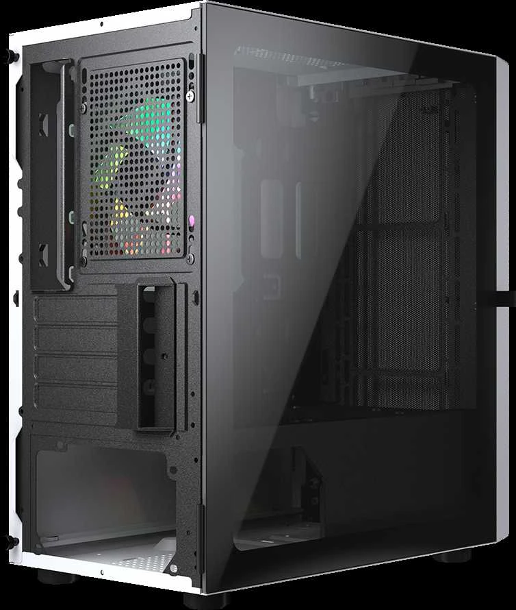 COUGAR PURITY RGB PC Dėklas, Mini bokštas, Baltas