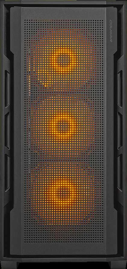 COUGAR UNIFACE RGB PC Dėklas, Mid Tower, Juodas