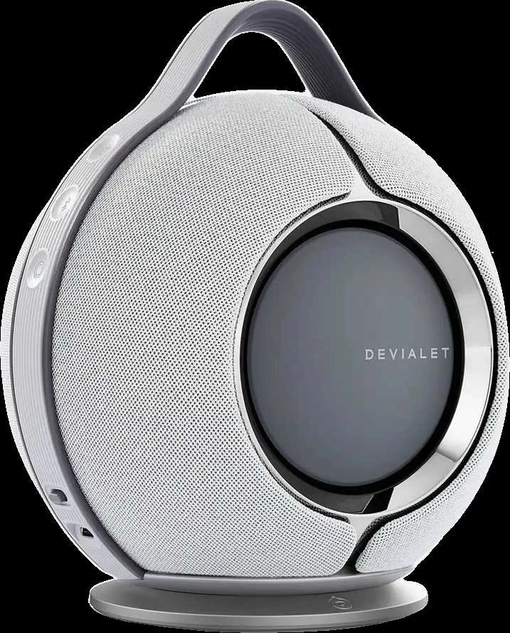 „Devialet Mania Light Pilkas“ su doku
