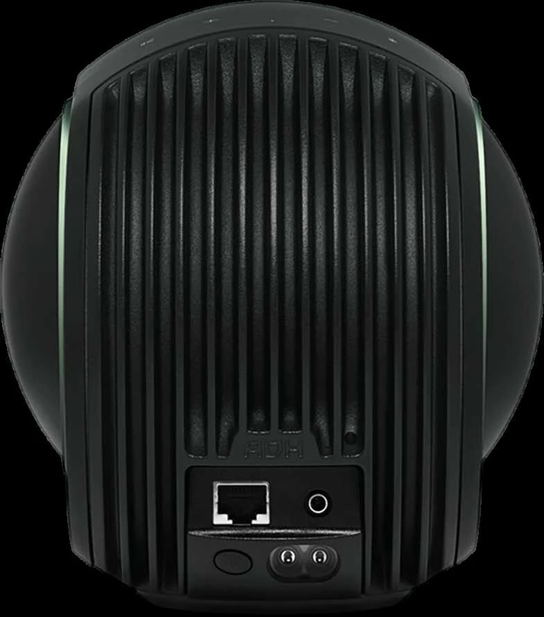 Devialet Phantom Deep Forest – galinė jungčių panelė
