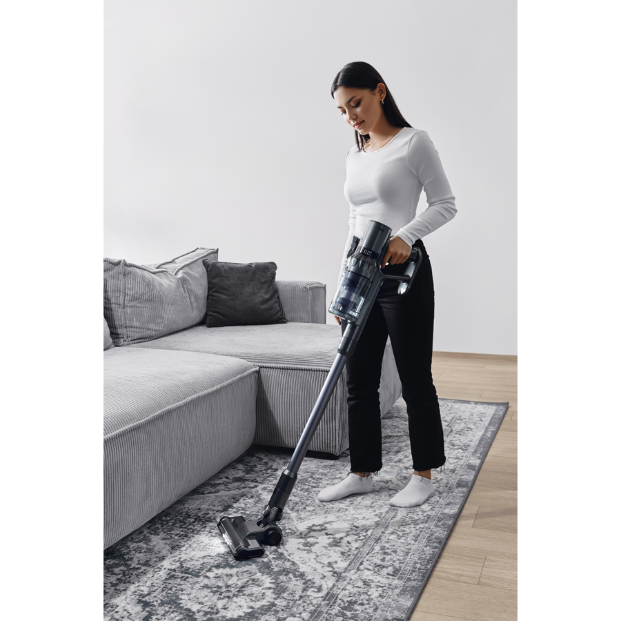 Belaidis dulkių siurblys šluota Aeno Cordless vacuum cleaner SC3, Turbo režimas, su led pašvietimu, plaunamas filtras