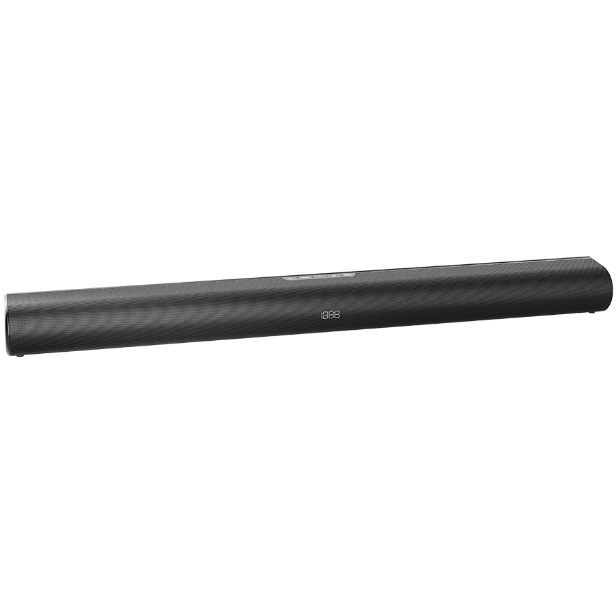 Namų kino sistema Fenda F&D HT-230 2.0 Soundbar, 40W RMS (20Wx2), viso diapazono garsiakalbis: 50x90mm, BT 5.0/koaksialinis/optinis/AUX/USB/LED Ekranas/nuotolinis valdymas/Juodas