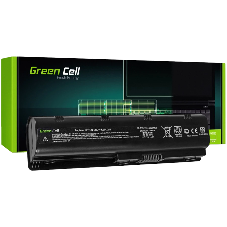 Green Cell Žalias Cell GREENCELL HP03 Baterija Žalias Cell MU06 skirta HP 635 650 655 G6 G7 CQ62
