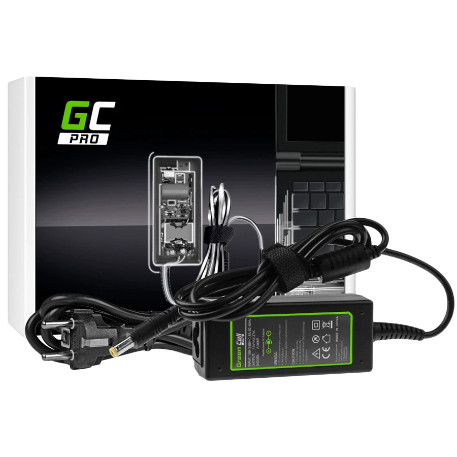 Green Cell Acer įkroviklis AD66P su originalia pakuote