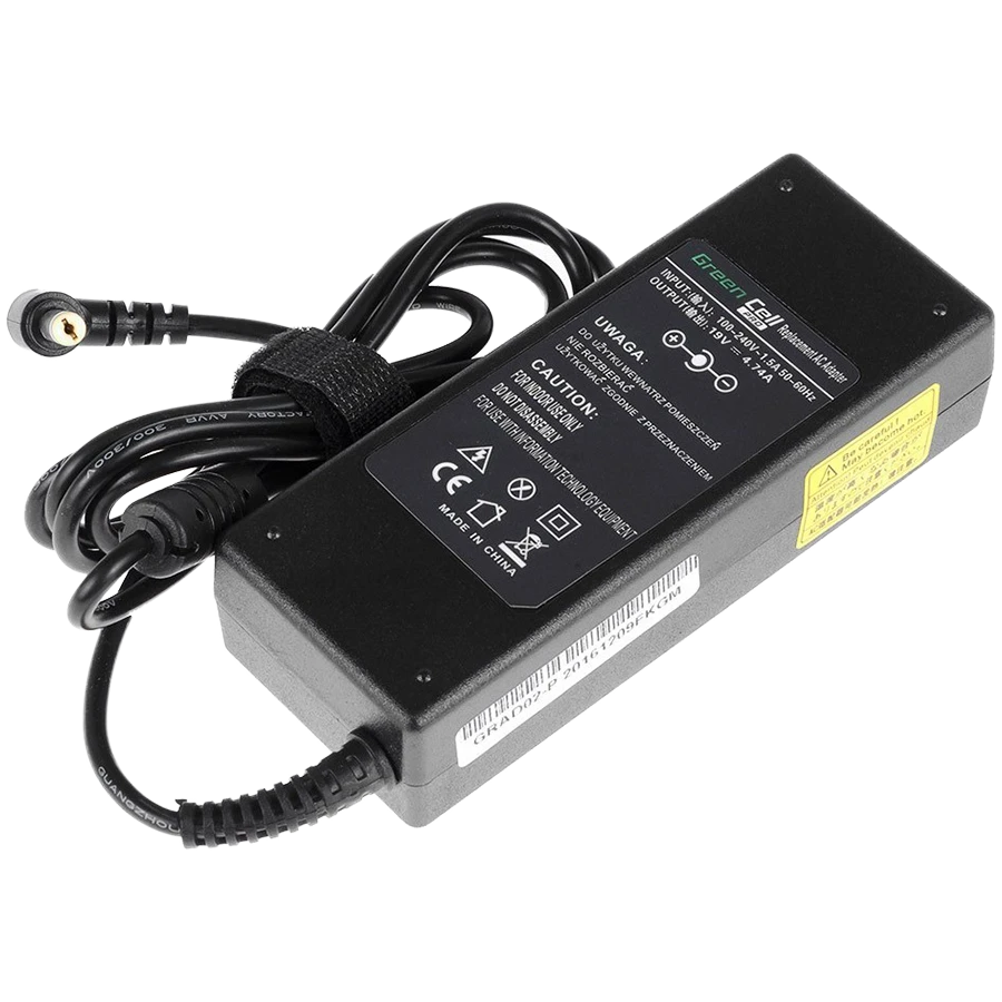 Nešiojamų kompiuterių įkroviklis Greencell AD02P PRO 90W 19V Acer