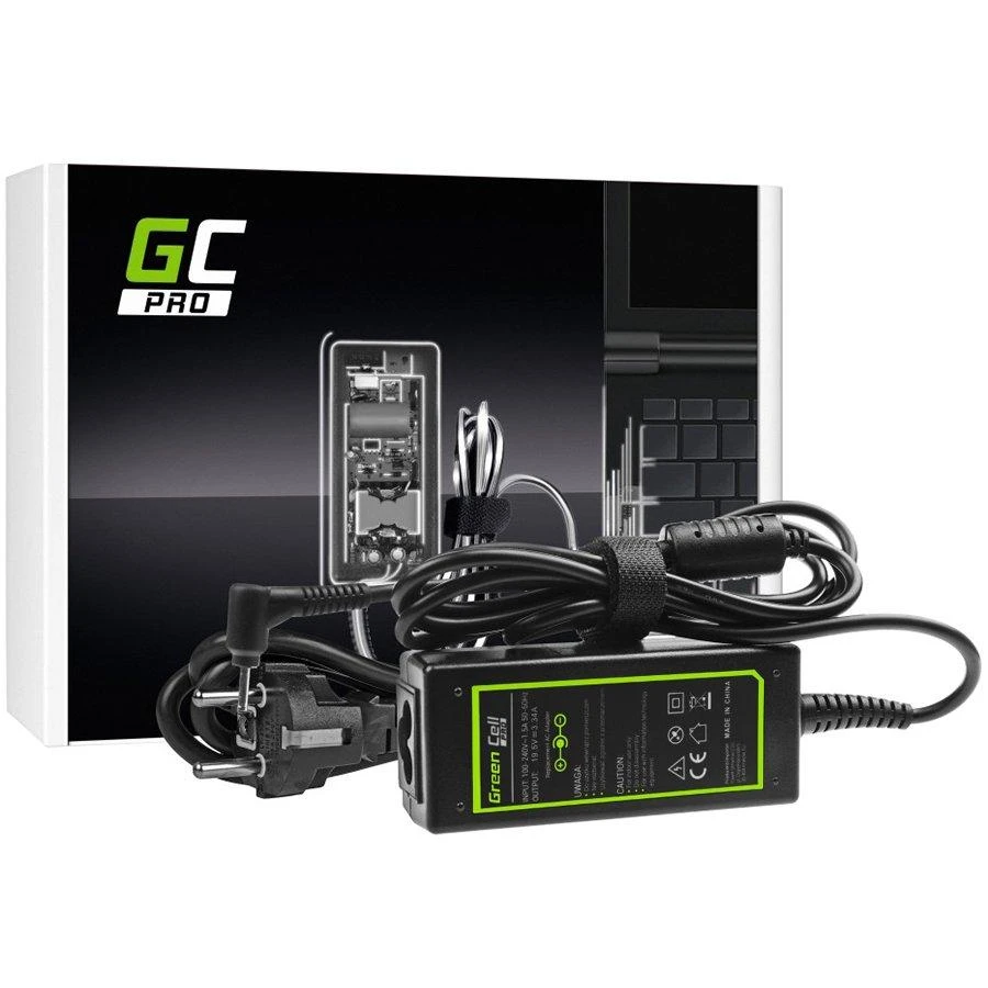 Green Cell Žalias Cell Žalias Cell PRO įkroviklio kintamosios srovės adapteris, skirtas Dell Inspiron 15 1525 3541 3541 Platuma 3350 3460 E4200 XPS 13 L321x L322x 19.5V 3.34A