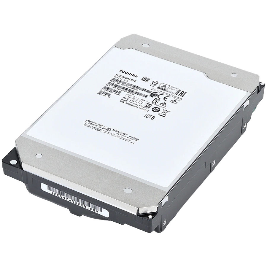 HDD Server TOSHIBA MG09 18TB MAMR 512e, 3.5'' SATA, SKU: HDEPZ10GEA51F