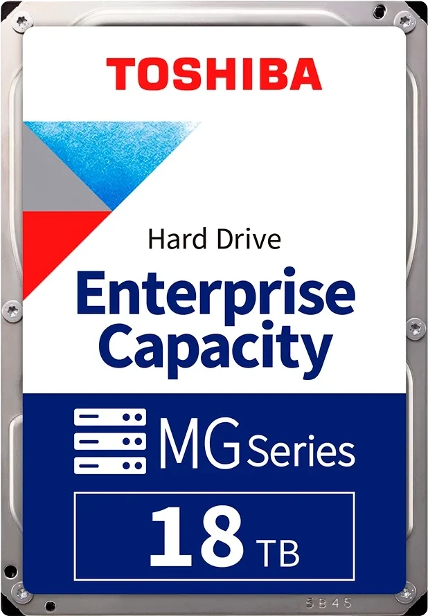 HDD Server TOSHIBA (3.5", 18TB, 512MB, 7200 RPM, SATA 6 Gb/s)