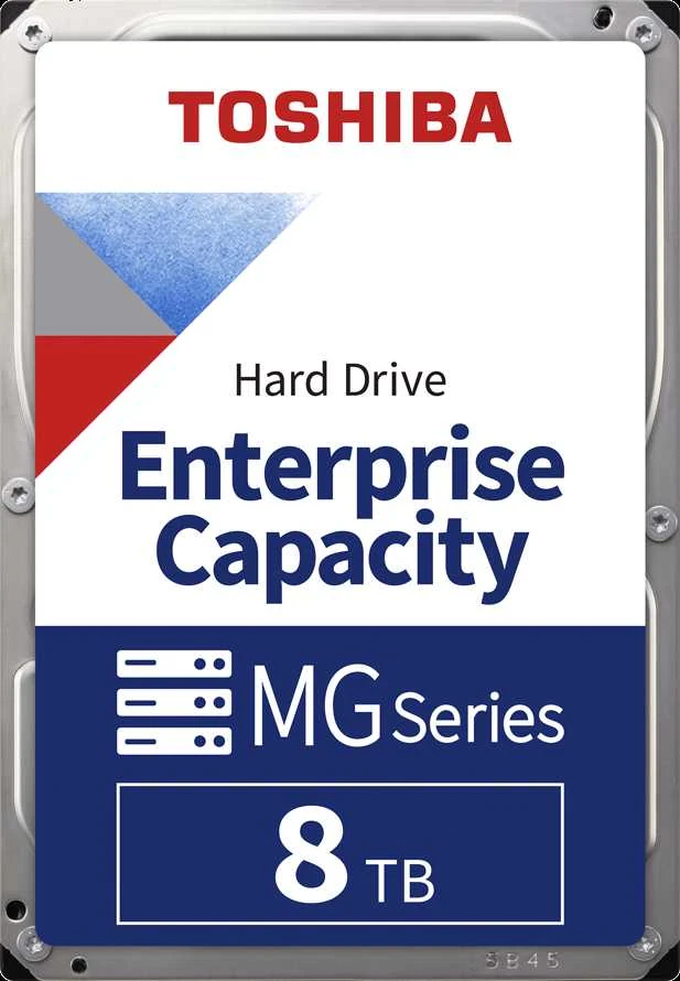 HDD Server TOSHIBA MG10 8TB CMR 512e, 3.5'', SATA, SKU: HDEB028GEA51F