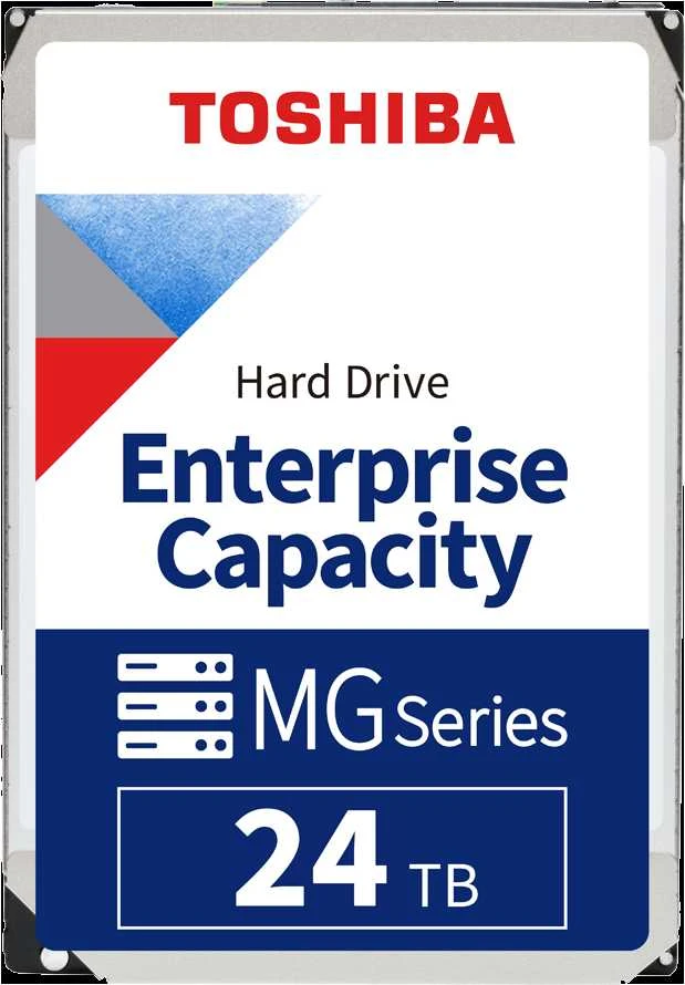 HDD Server TOSHIBA MG11 24TB MAMR 512e, 3.5'', 1024MB, 7200RPM, SATA, SKU: HDEB034GEA51F