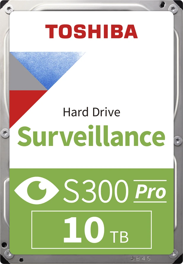 TOSHIBA BULK S300 Pro stebėjimo sistemos kietasis diskas 10 TB 3,5 colio SATA 7200 aps./min.