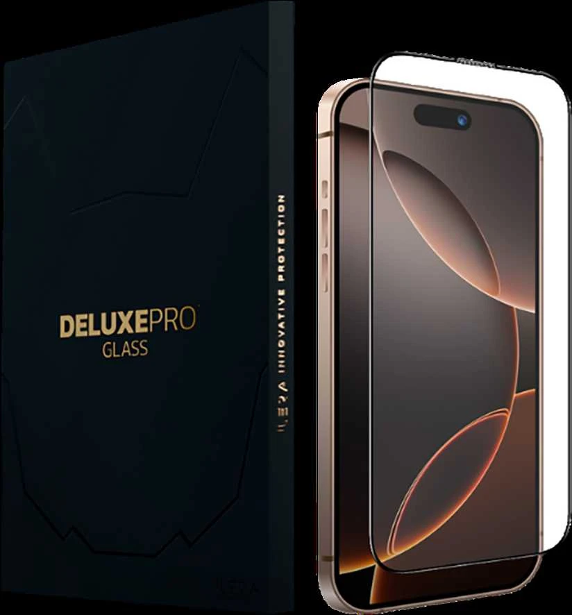 „iLera DeLuxe“ originalus stiklas, skirtas „iPhone 16 Pro Max“