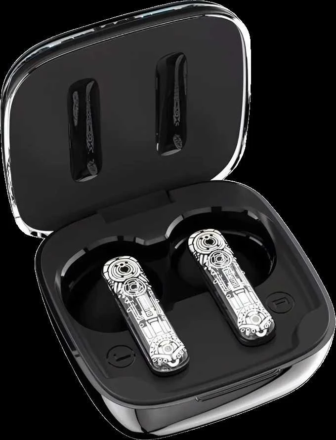 Infinix XBuds GT3 XE30 atviras įkrovimo dėklas su ausinėmis