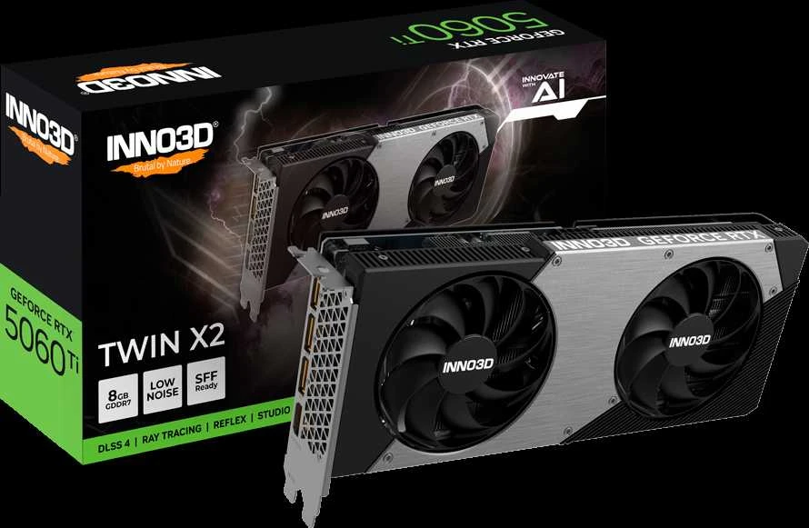 INNO3D GeForce RTX 5060 Ti Twin X2 8GB DLSS 4