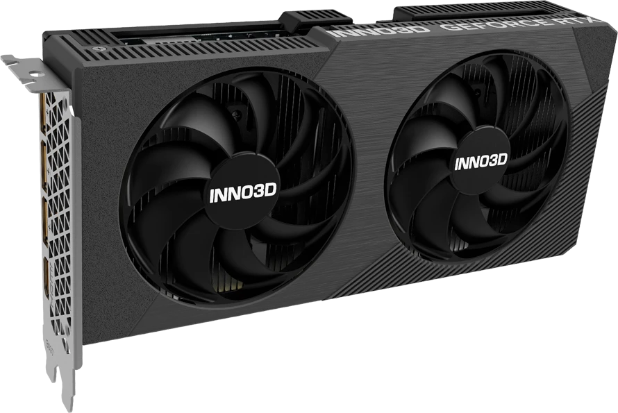 Vaizdo plokštė INNO3D GeForce RTX 5060 Twin X2 NVIDIA 8 GB GDDR7