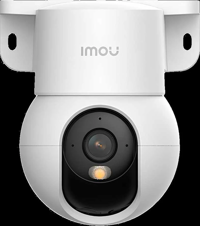 „Imou Ranger Mini“, 5MP belaidė IP kamera, 1/3 colio CMOS, 355 laipsnių panoraminis vaizdas ir 50 laipsnių pakreipimas, H.265/H.264, 20 kadrų per sekundę 1620 pikselių vaizdo kokybė, 3,6 mm fiksuotas objektyvas, naktinio matymo atstumas iki 10 m, „micro SD“ kortelė iki 512 GB, 8 kartų skaitmeninis priartinimas, 1x RJ45 jungtis, mikrofonas ir garsiakalbis.