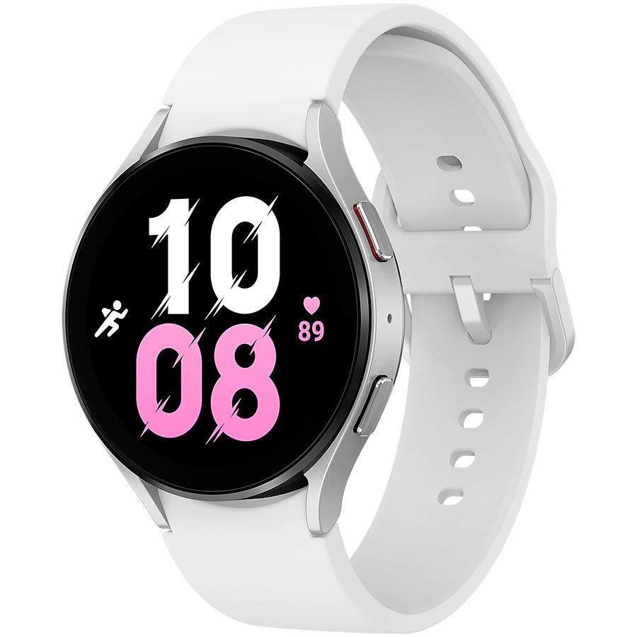 Išmanusis laikrodis Samsung Galaxy Watch 5 BT (44 mm), Sidabrinis (Sidabrinis ZS)