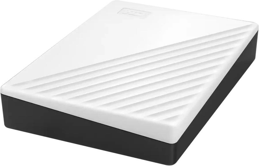 Išorinis kietasis diskas HDD Western Digital My Passport (6TB, USB 3.2) Baltas