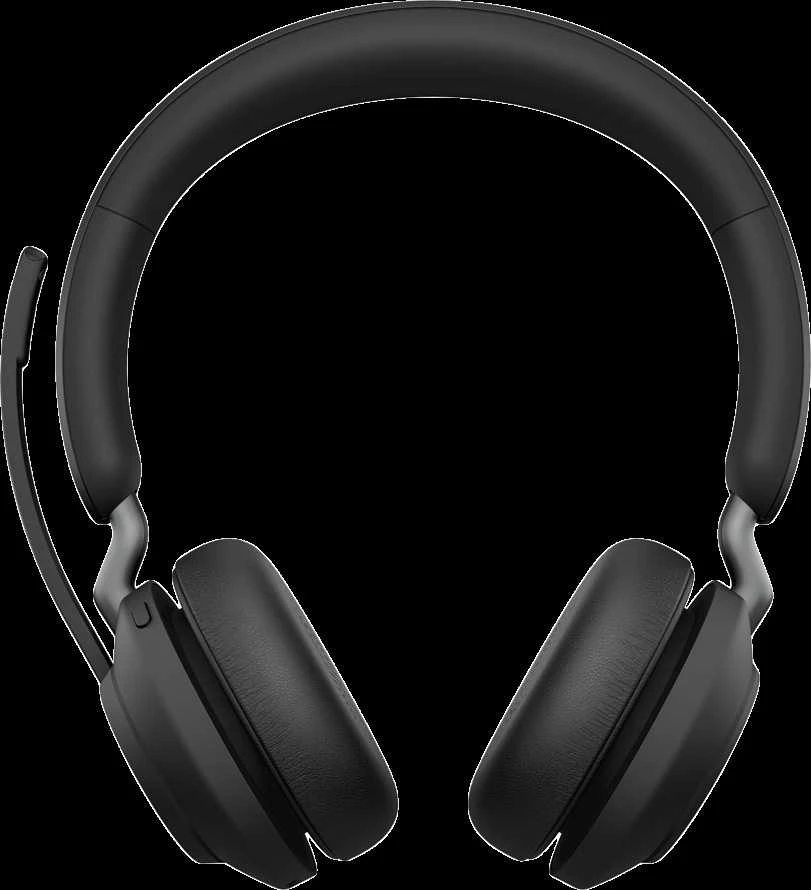Belaidės Ausinės Jabra EVOLVE2 65 USB-A UC Stereo, Juodos