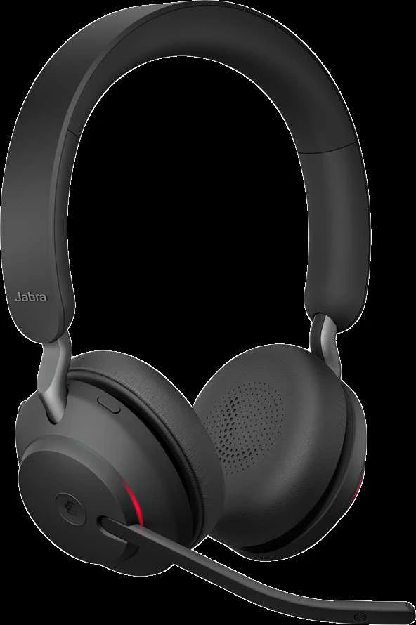 Belaidės Ausinės Jabra EVOLVE2 65 USB-A UC Stereo, Juodos