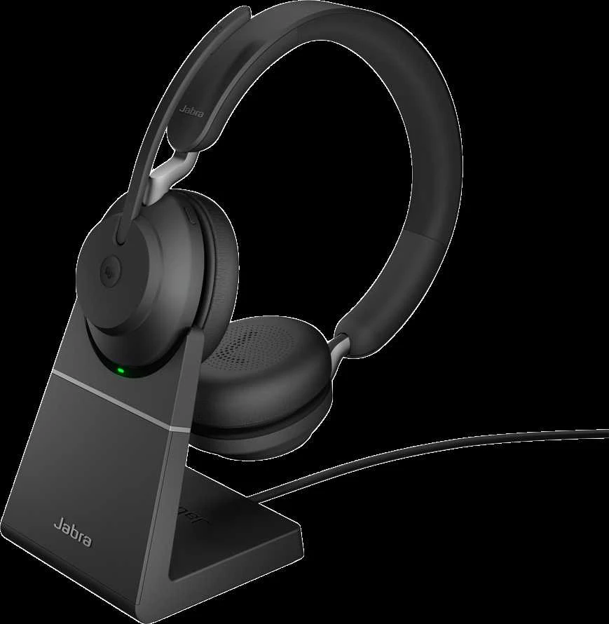 Ausinės JABRA Evolve2 65 Link380c MS Stereo Stovas Juodas