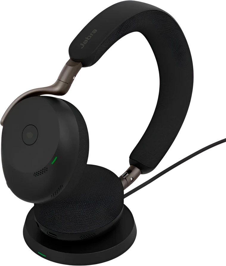 Ausinės JABRA EVOLVE3 75 UC LINK390C - Juodas WLC CHRG