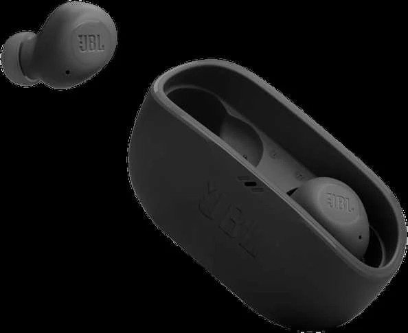 JBL Wave Buds TWS belaidės ausinės, Juodos spalvos