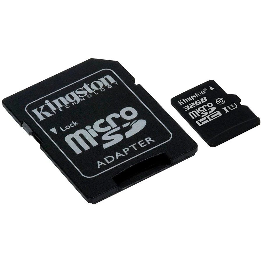 Kingston 32GB Micro SD kortelė su SD adapteriu