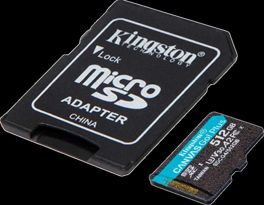 Kingston 512GB Micro SD kortelė su adapteriu