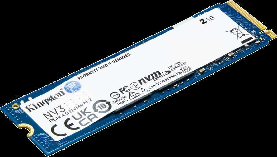 KINGSTON 2000GB NV3 M.2 2280 PCIe 4.0 NVMe SSD