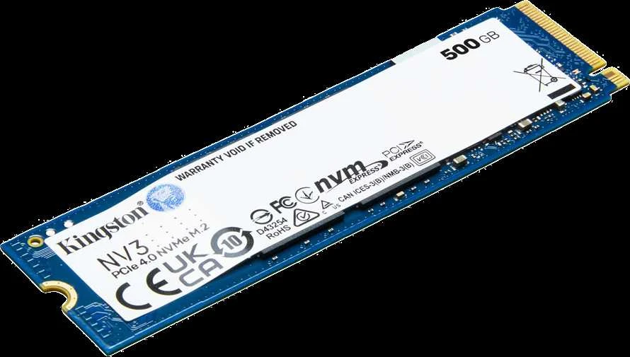 KINGSTON 500GB NV3 M.2 2280 PCIe 4.0 NVMe SSD