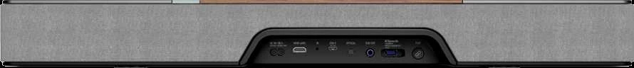 Namų kino sistema „Klipsch Flexus Soundbar Core 100 2.1 Dolby Atmos“, riešutas