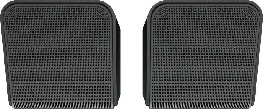 „Klipsch Flexus SURR 200“ erdvinio garso kolonėlės, skirtos „Flexus Core“ garso juostoms, juodos, pora
