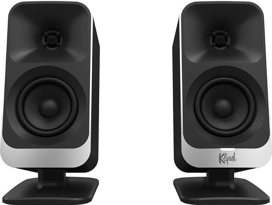 Klipsch ProMedia Lumina 2.1 Gaming Audio System with Subwoofer and LED apšvietimas Effects Built-in, Juodas