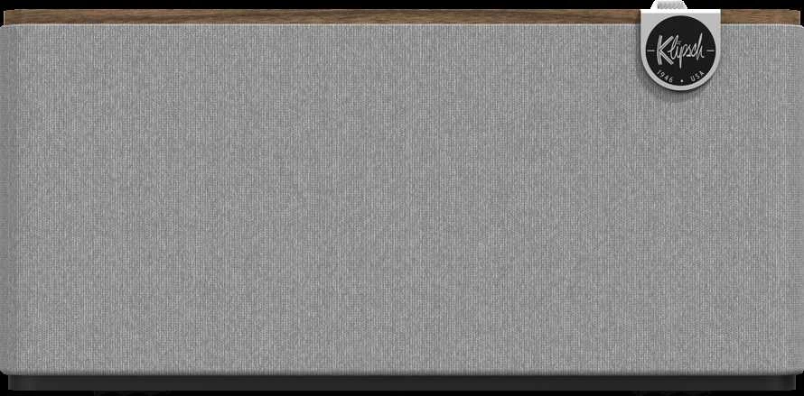 Klipsch namų garso sistema „The Three Plus“, riešuto spalvos