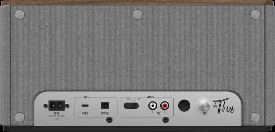 Klipsch namų garso sistema „The Three Plus“, riešuto spalvos