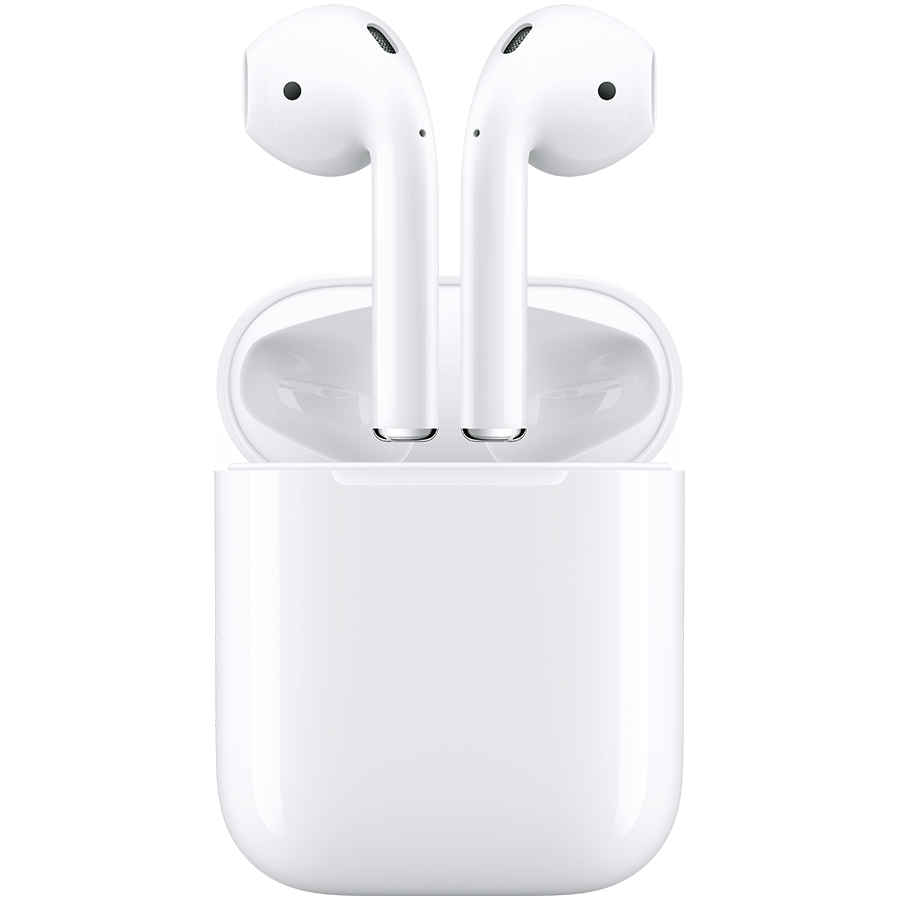 Ausinės Apple AirPods 2 su įkrovimo dėklu | Varle.lt
