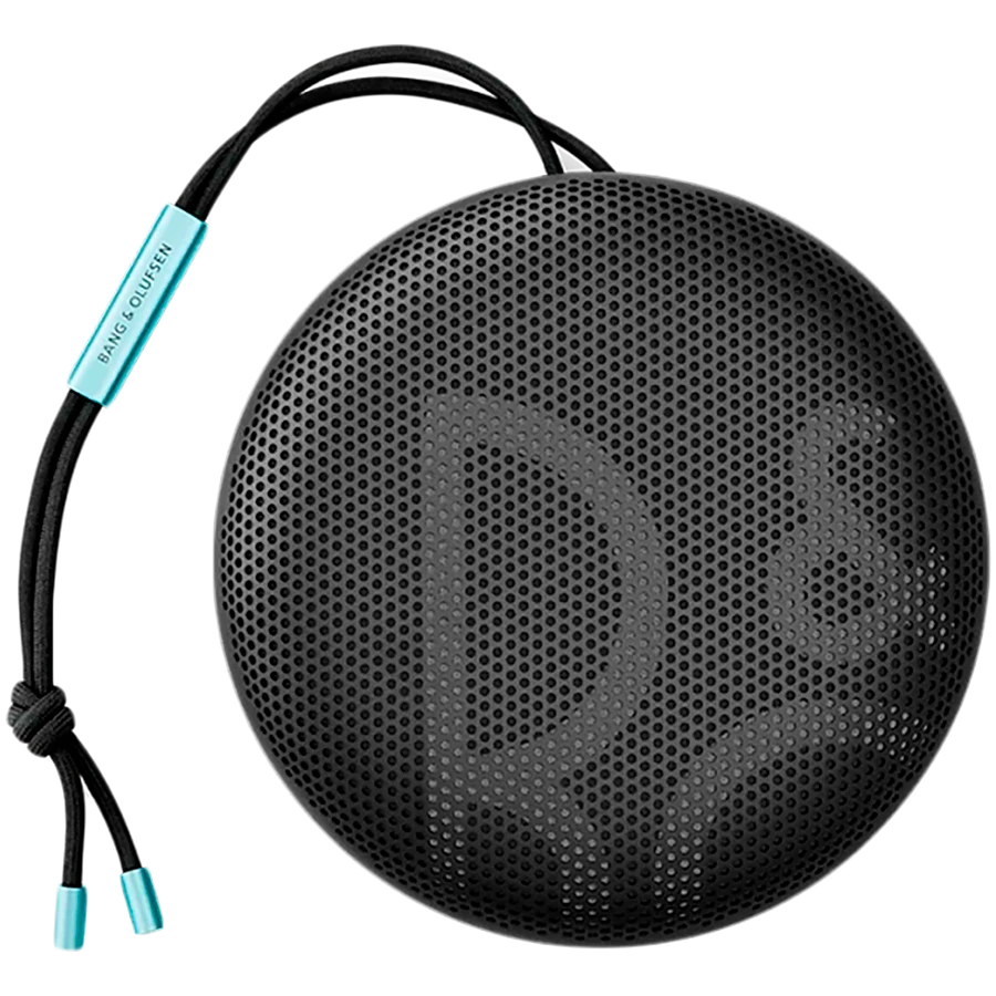 Bang & Olufsen Beosound A1 2nd Gen Nešiojama belaidė Bluetooth kolonėlė su balso asistentu, Juodos antracito/mėlynos spalvos
