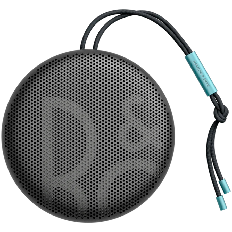 Bang & Olufsen Beosound A1 2nd Gen Nešiojama belaidė Bluetooth kolonėlė su balso asistentu, Juodos antracito/mėlynos spalvos