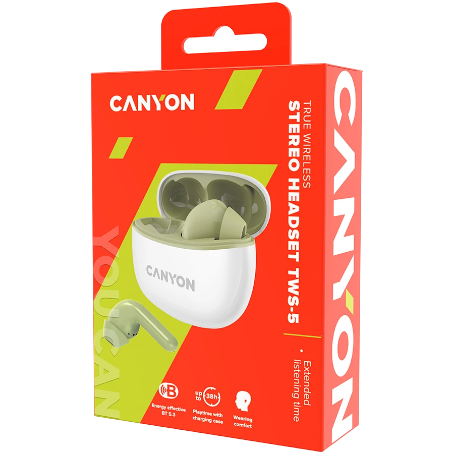 Ausinės Canyon TWS-5, Sąmanų spalvos