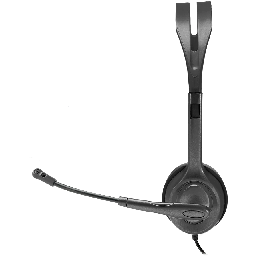 Universalios ausinės Logitech H111, su mikrofonu, 3,5mm jungtis
