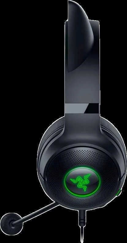 Razer | Ausinės | Kraken Kitty V2 | Yes | su laidu | Ant ausų uždedamos | USB Type A | Juodas