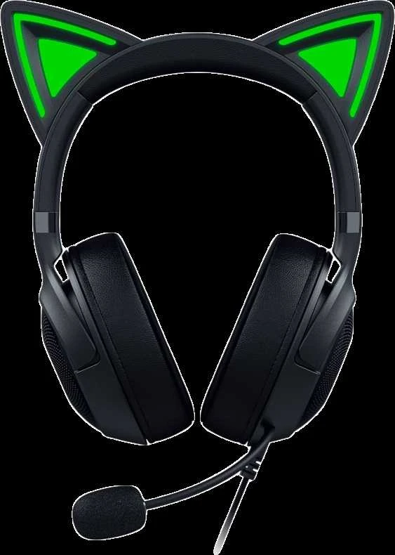 Razer | Ausinės | Kraken Kitty V2 | Yes | su laidu | Ant ausų uždedamos | USB Type A | Juodas
